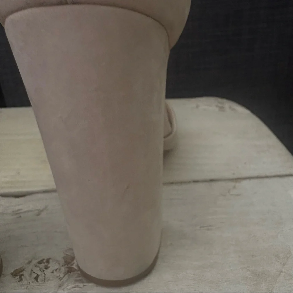 SCHUTZ Taupe Block Heel Sandals - Picture 12 of 16